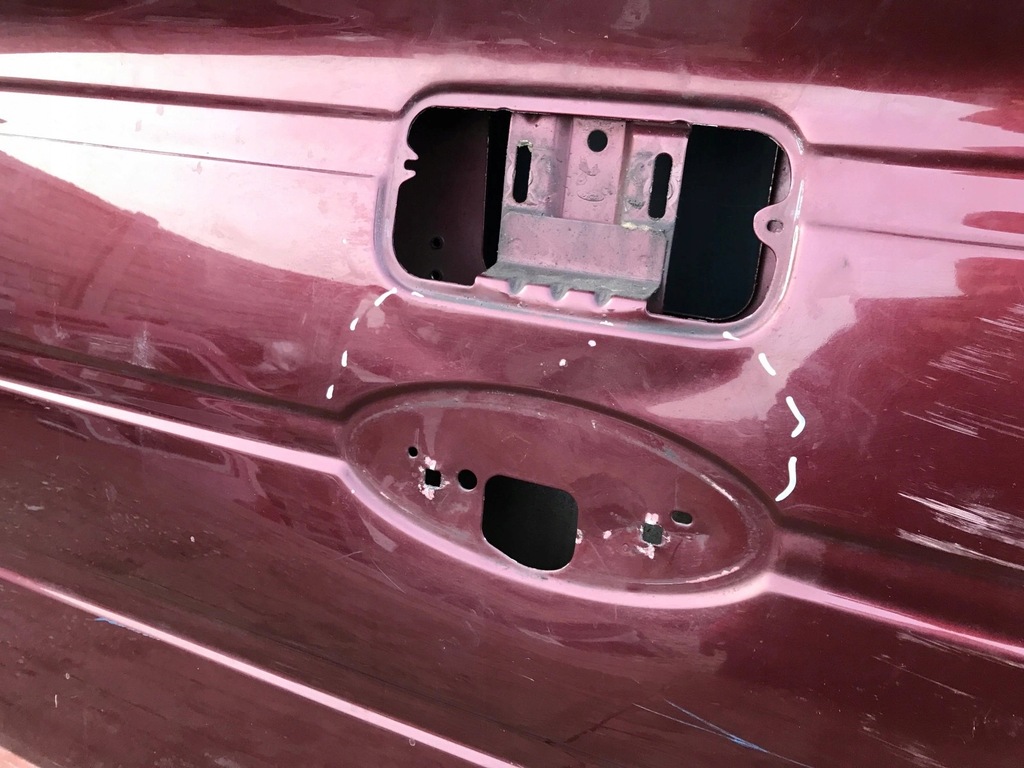 фото №4, Борт крышка багажника задняя ford ranger xii 2008-2014