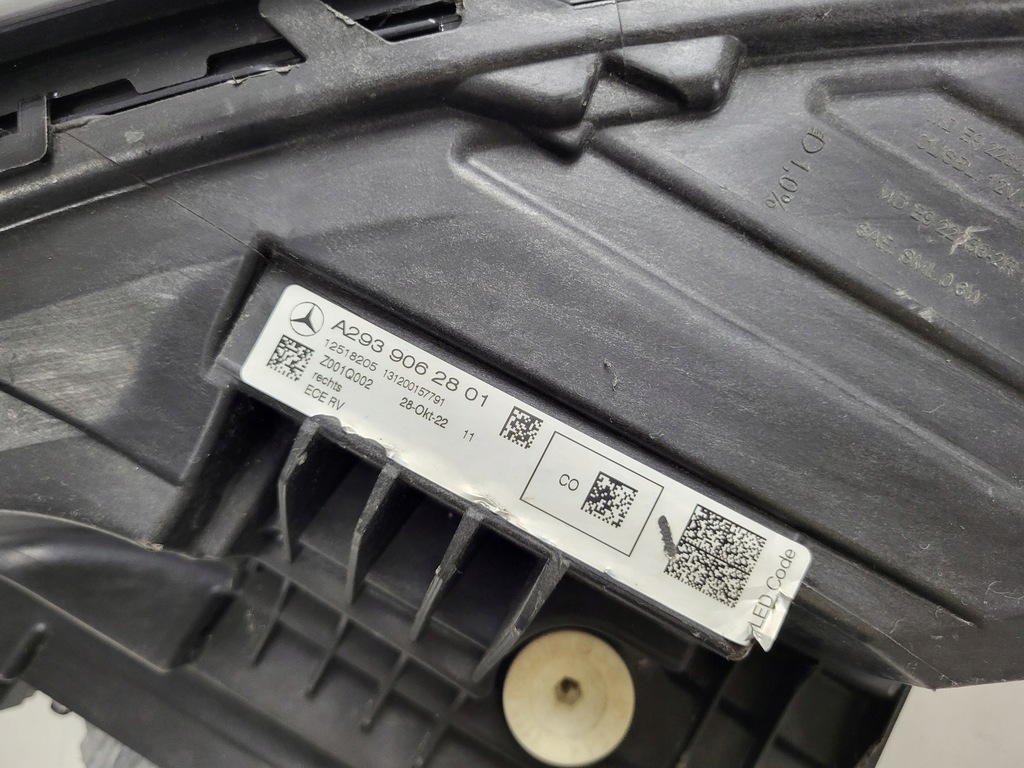 фото №9, Mercedes eqc w293 лампы full led matrix перед передние комплект