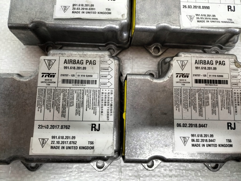 фото №5, Модуль блок керування подушка безпеки porsche 991 99161820109