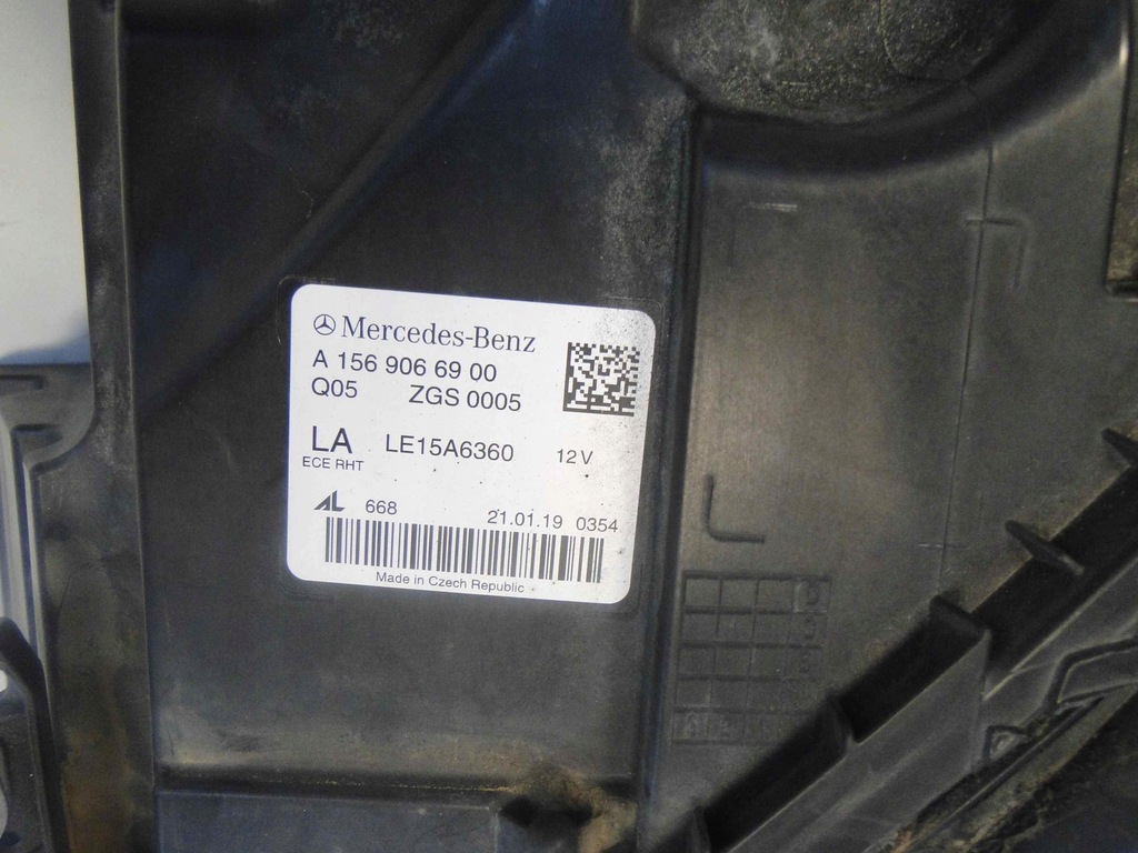 фото №12, Mercedes gla x156 156 lift лампа ліва led high per