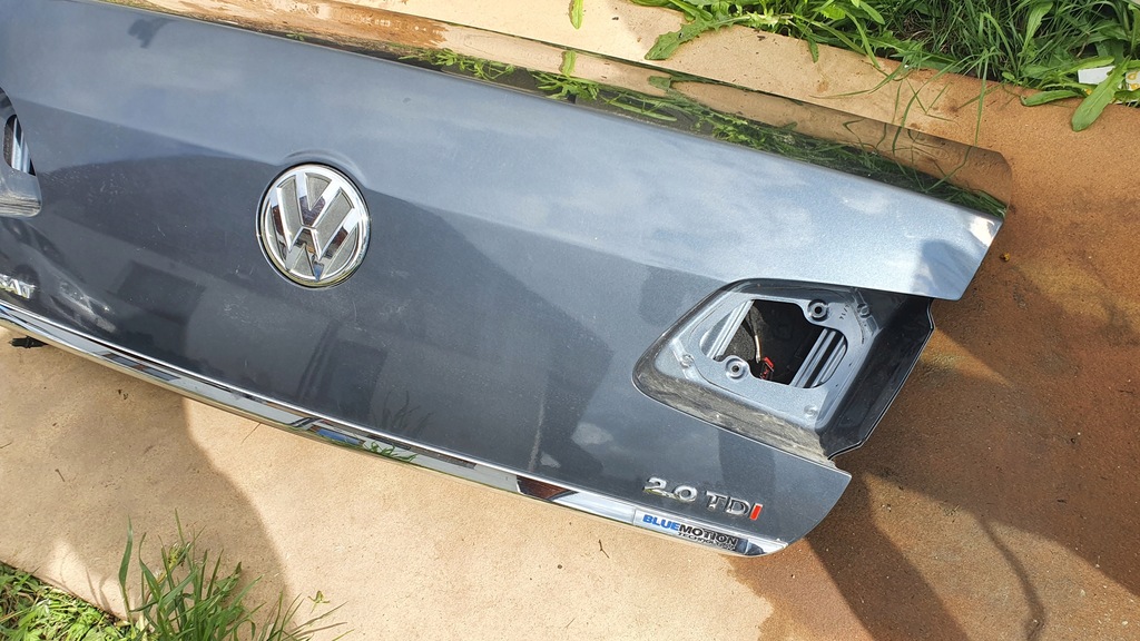 фото №4, Vw passat b7 sedan крышка багажника багажника lk7x