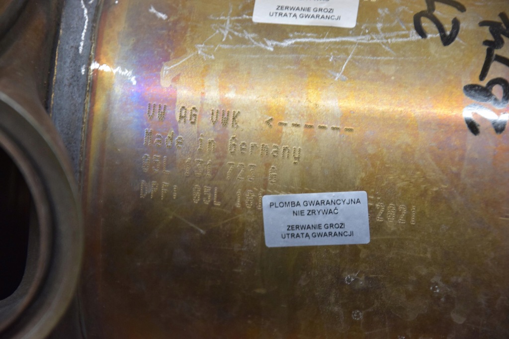 фото №9, Катализатор фильтр dpf audi q3 ii 2.0 tdi 21r 19tyśkm 05l131705p0 05l131601d