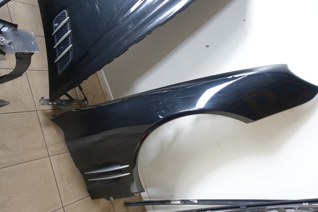 фото №9, Mercedesr230 sl500 sl перед капот бампер 197 pas передний усилитель