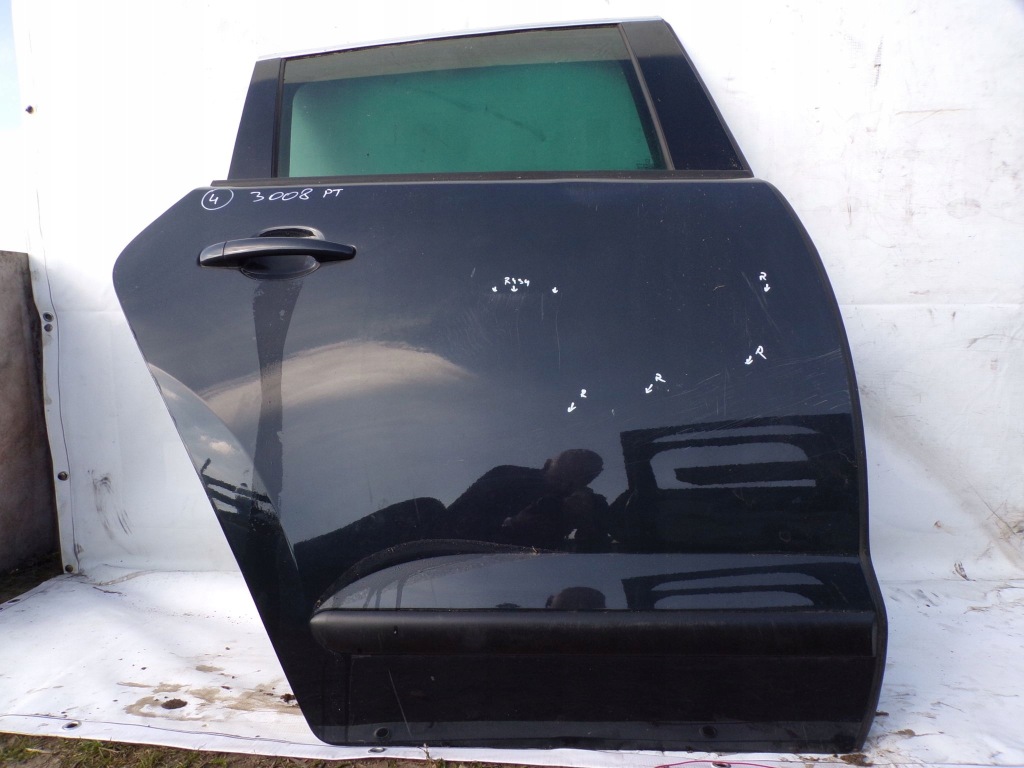 фото №2, Дверь правый задняя peugeot 3008