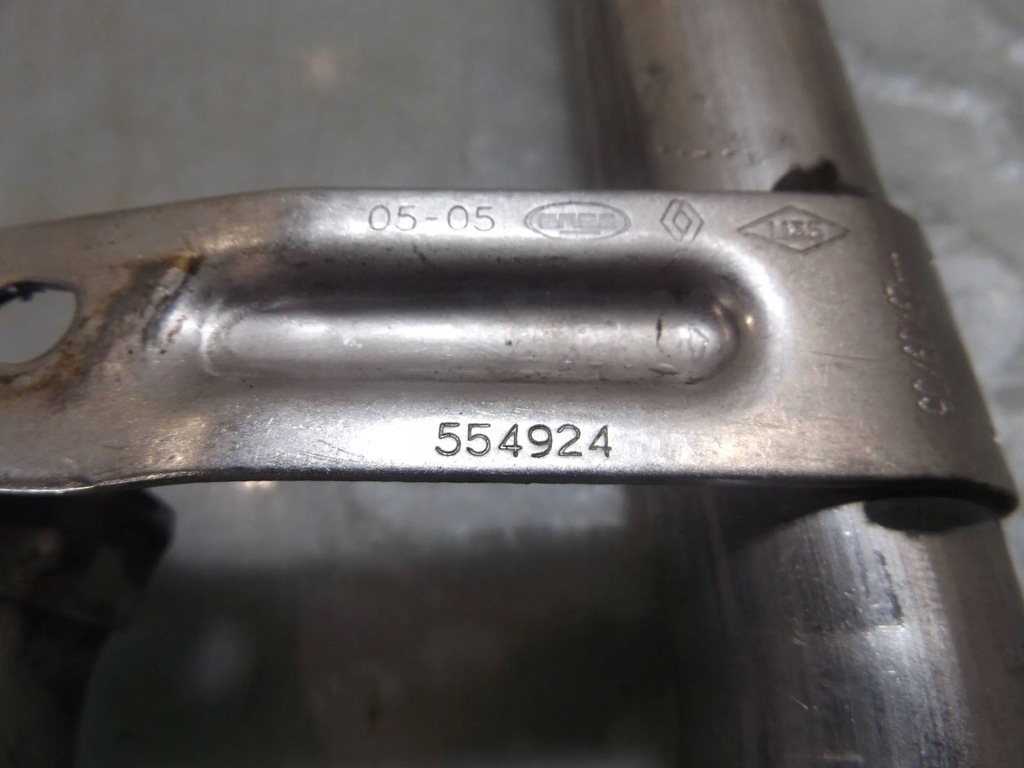 фото №3, Modus 1,5dci трубка egr