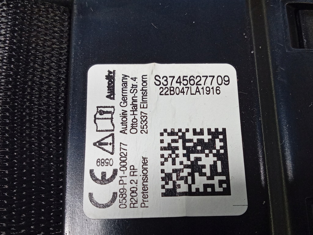 фото №5, Bmw 1 f40 pas безпеки задня лівий 7456277