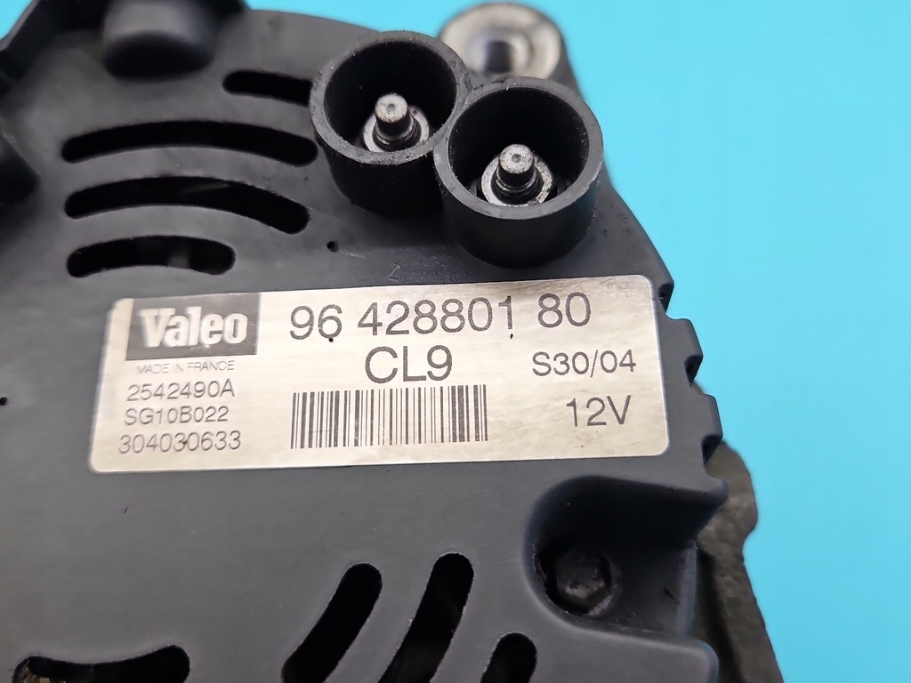 фото №6, Test генератор peugeot 407 9642880180 cl9 1.8 16v