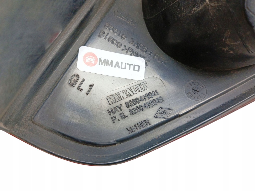 фото №5, Лампа левый задняя renault kangoo ii iii 2007-2013 8200419966 8200419941 eu