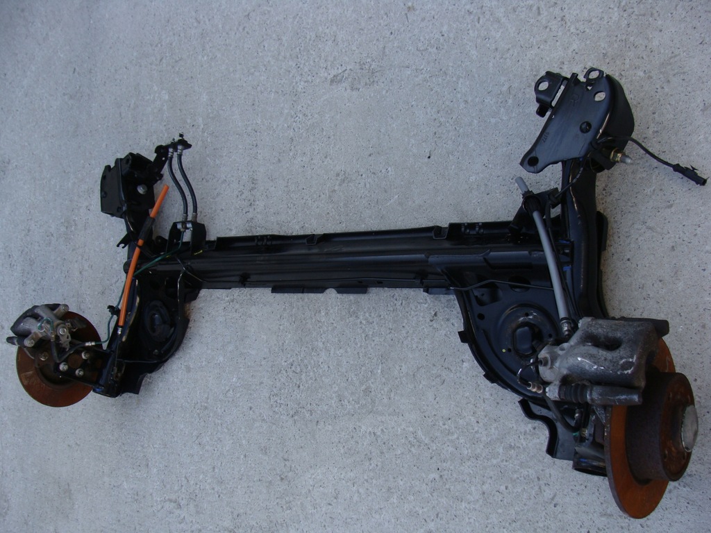 фото №1, Балка oś задня renault clio iii modus диск !!!