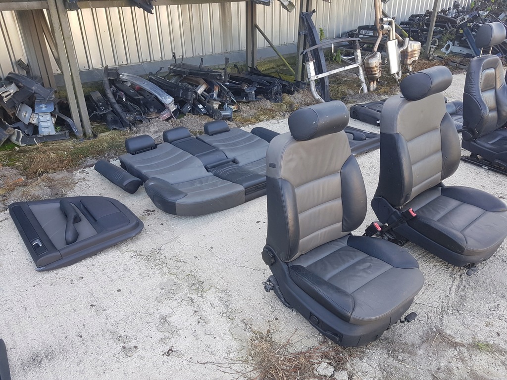 фото №5, Audi a6 c5 97-05r kombi сиденья заднее сиденье