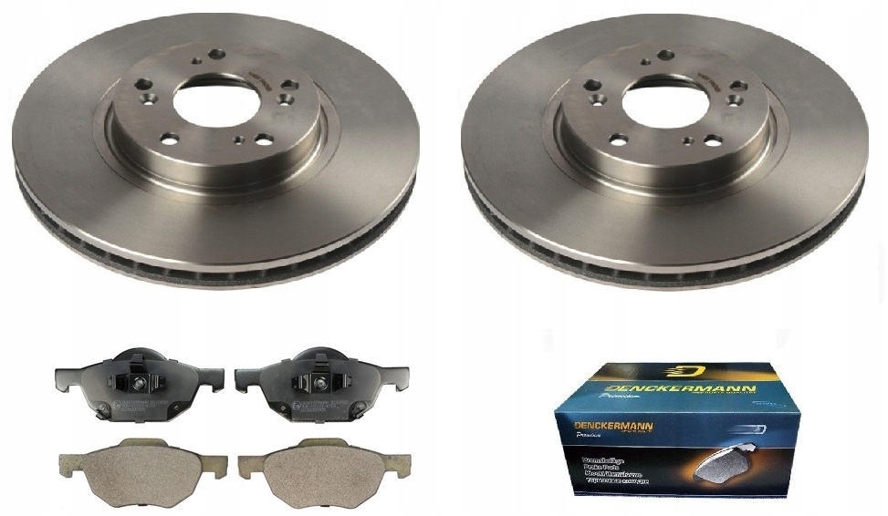 фото №1, Тормозные диски тормозные колодки honda accord 2003-2008 перед 300mm
