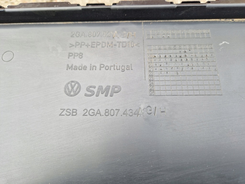 фото №5, Vw t roc r line 17- бампер задній 2ga troc rline