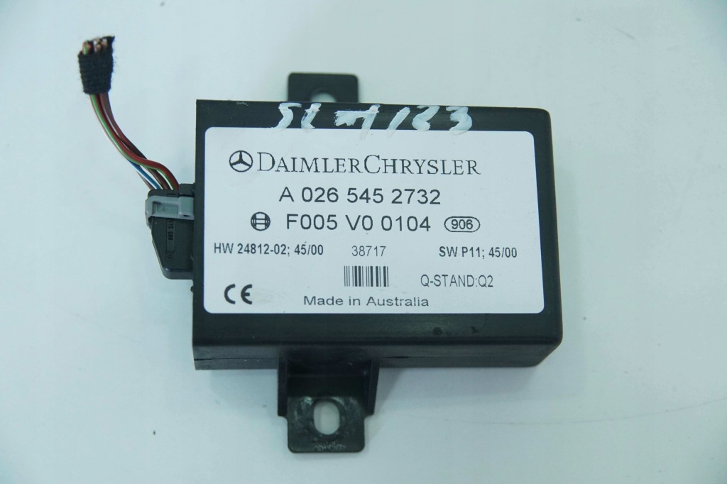 Блок управления модуль a0265452732 mercedes sl r230 Недорого