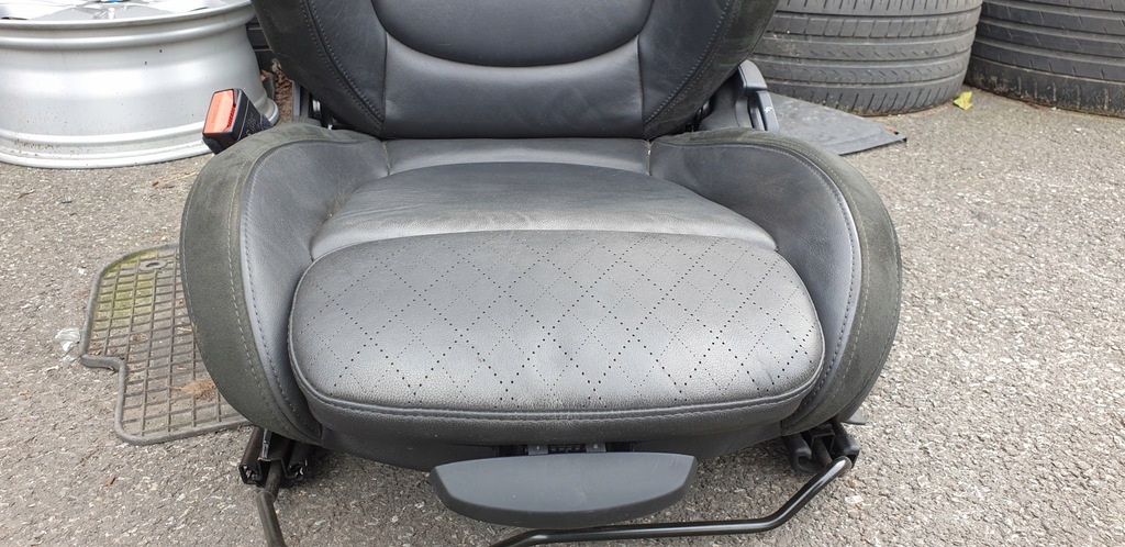 фото №16, Сидіння заднє сидіння шкіра alcantara mini cabrio f57 оригінальний номер europa