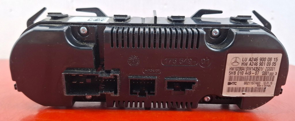 фото №5, Mercedes-benz cla w117 модуль / панель кондиционера a2469000815