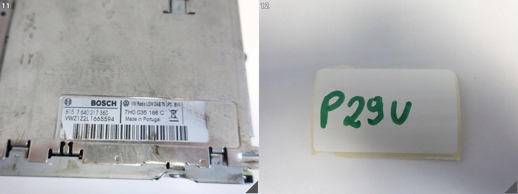 фото №12, Vw t5 t6 multivan 7h0 7e1 7e0 радіо cd радіопрогравач low dab t5 up2 bvx