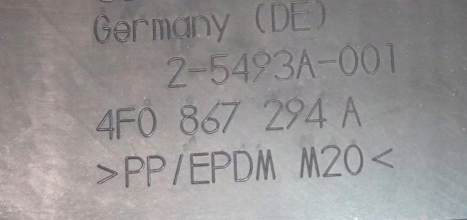 фото №13, Обшивка стойка b soul audi s6 a6 c6 4f0867244a