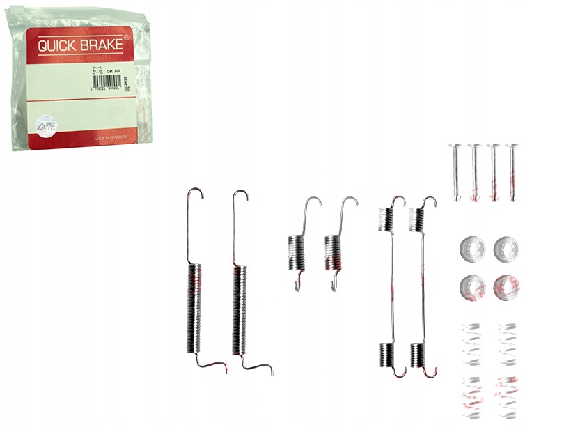 фото №1, Набір монтажний колодка гальмівних daewoo chevrolet matiz orlando