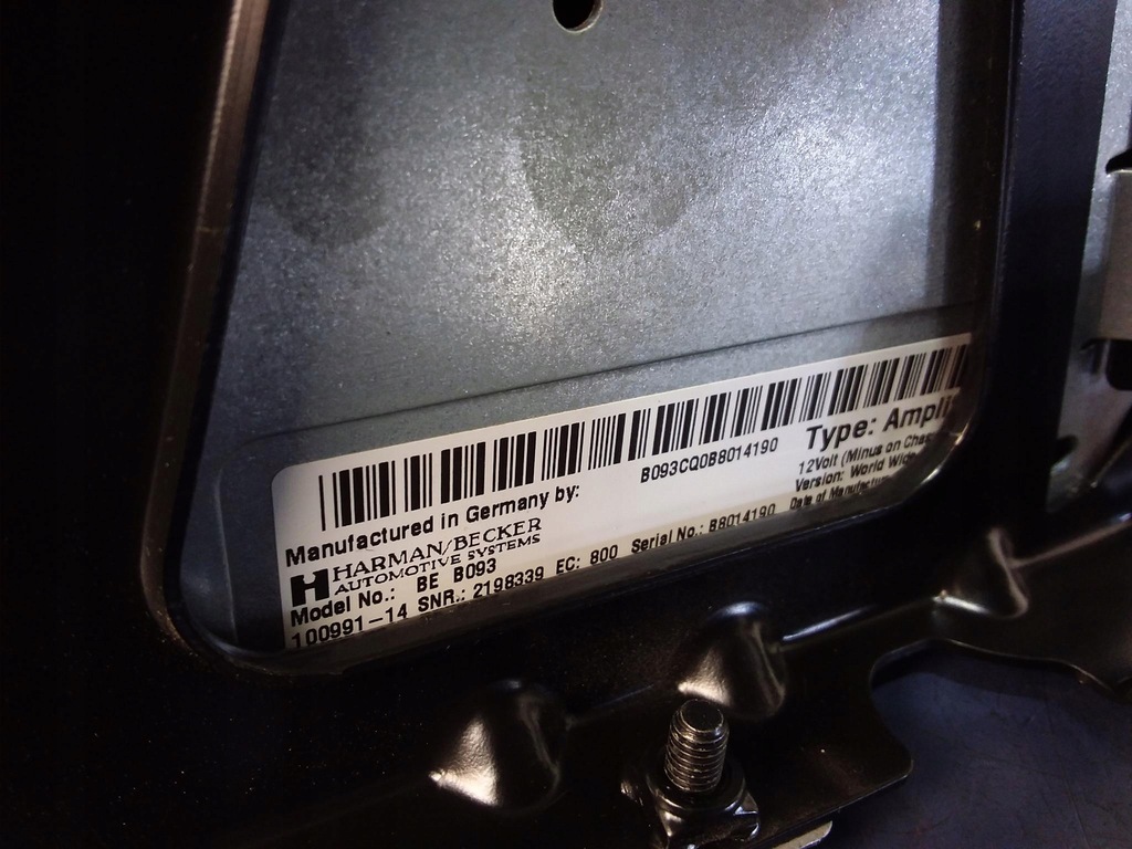 фото №6, Bmw 5 f07 f10 f11 520i усилитель аудио 9241334