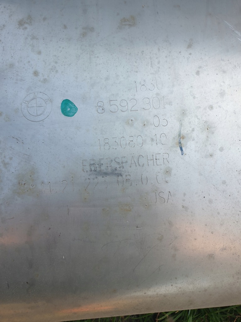 фото №8, Bmw x3 g01 x4 g02 гаситель выхлоп конечный оригинальный номер 8592301