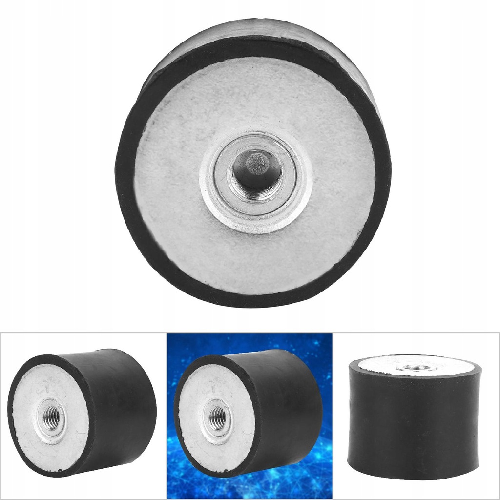 фото №9, 4 szt. nietoksyczny резиновый гаситель колебаний do монтажа na szpulce dd40 30 m10