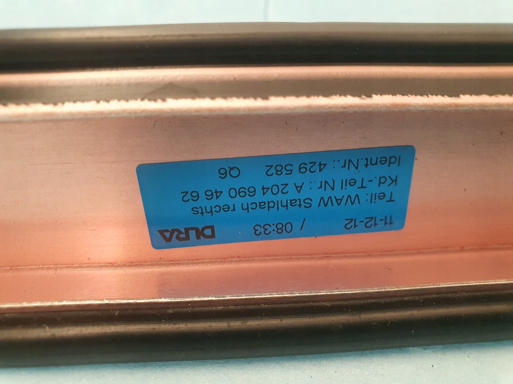 фото №7, Накладки кровельные mercedes glk w204 x204 левая правая