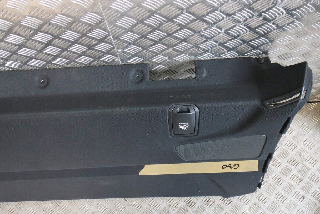 фото №6, Czarna полка багажника alcantara bmw 5 g30