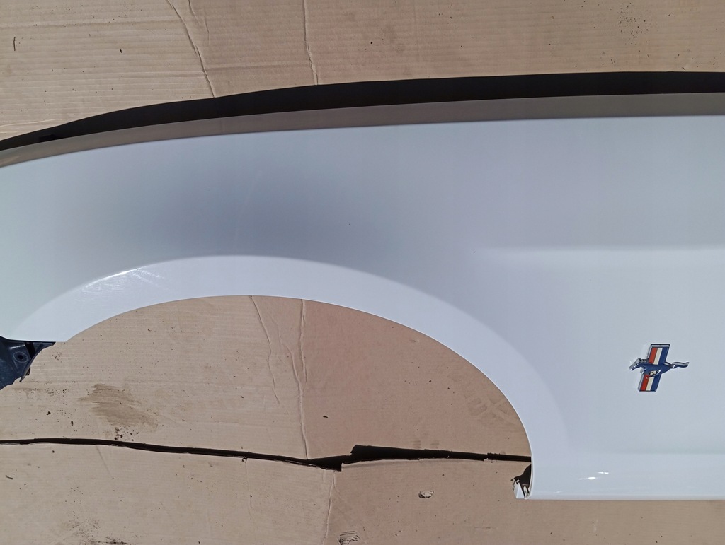 фото №14, Ford mustang v lift 13- 14 крыло перед левый правый белый w цвет yz передний