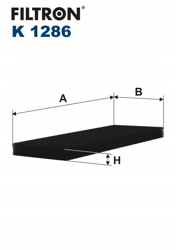 фото №3, Filtron k 1286 фільтр, вентиляція простір пасажирський