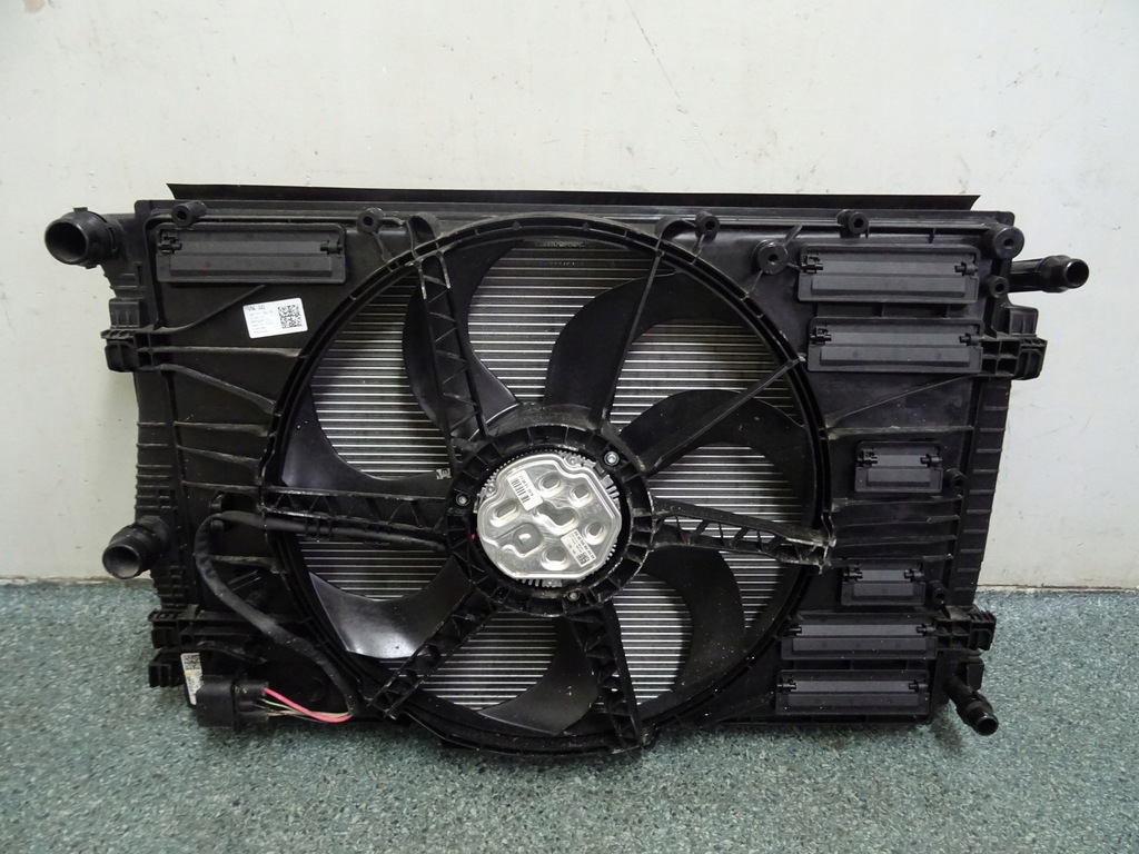 фото №6, Vw skoda комплект радиатор + вентиляторы 2.0tdi