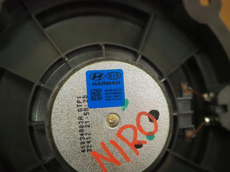 фото №3, Динамик harman дверь левый правый задняя kia niro