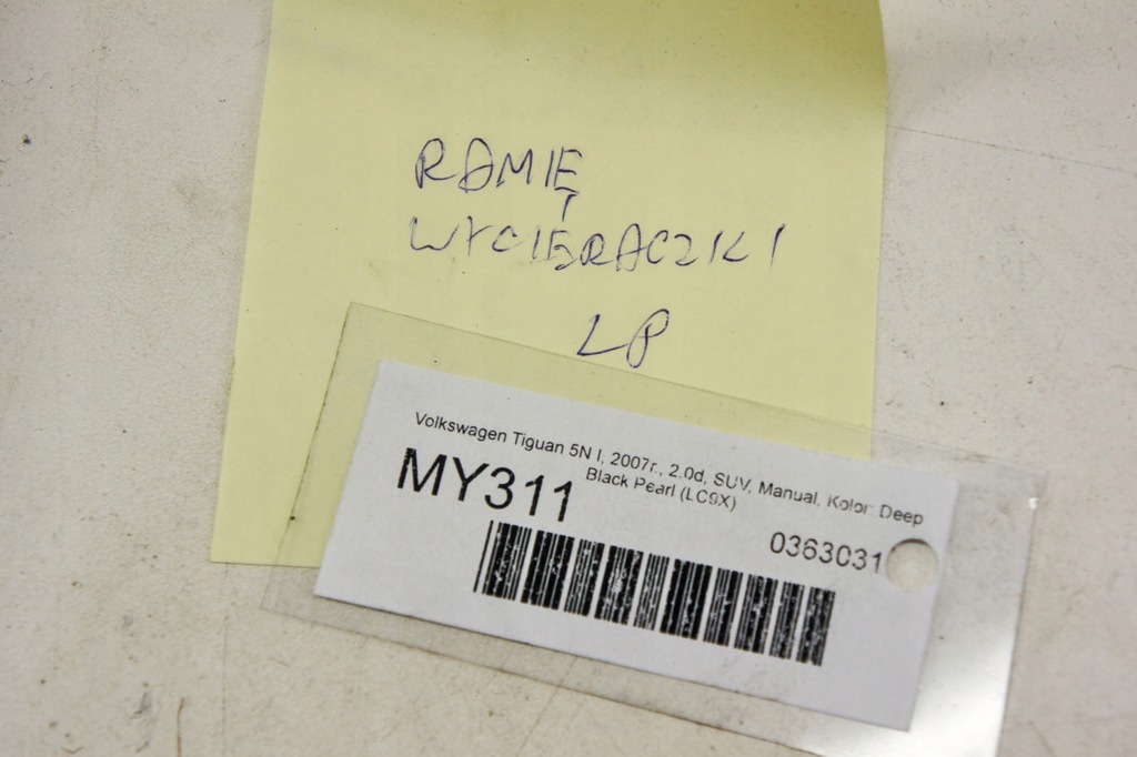 фото №6, My311 vw tiguan 5n дворник левый перед