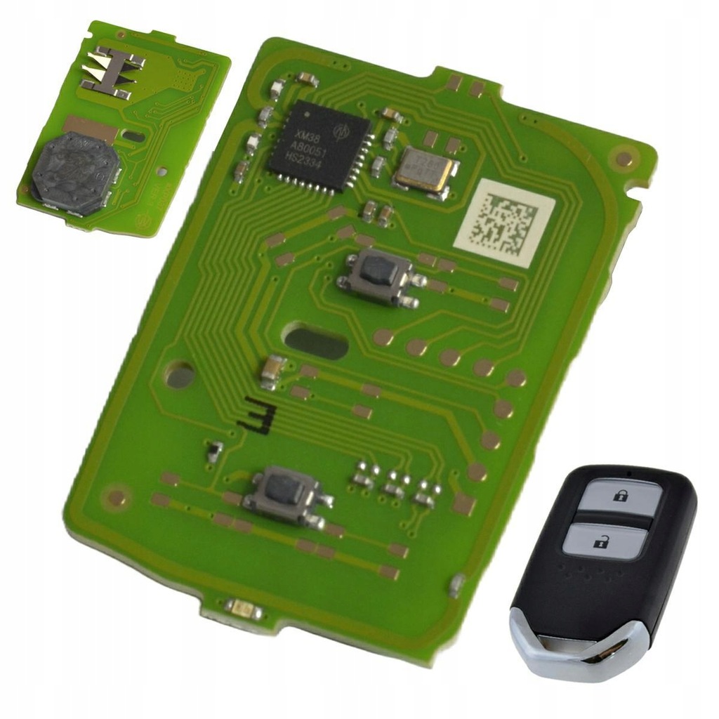 фото №1, Xhorse пластина електроніка пульта xzbt42en honda keyless