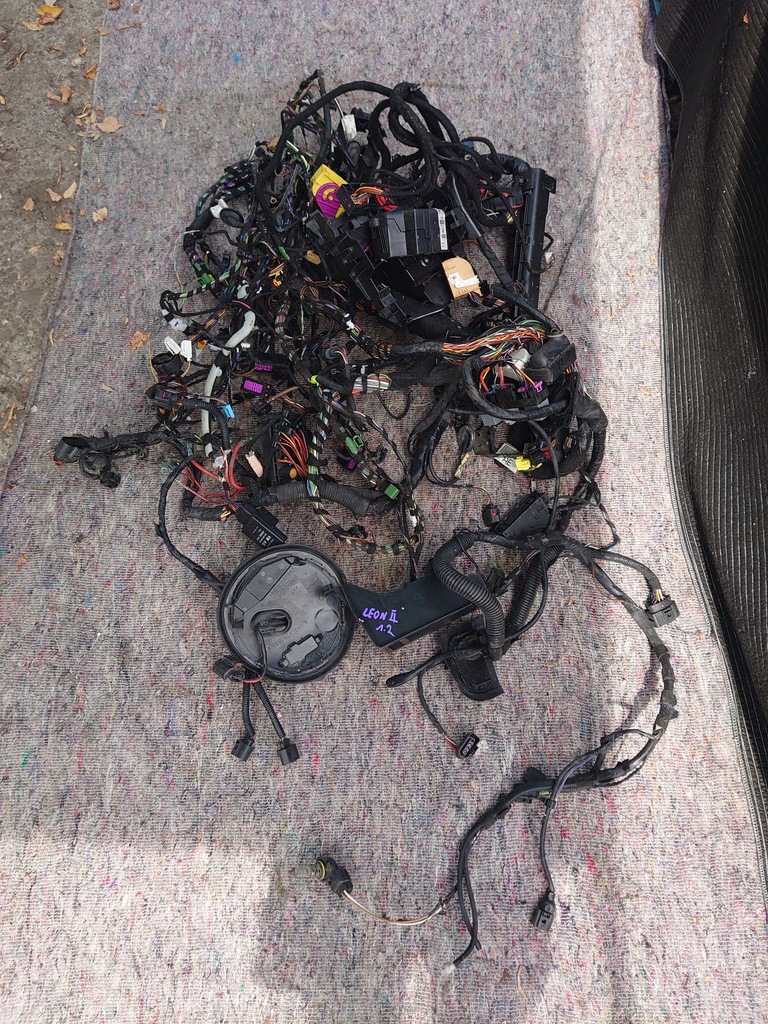 фото №1, Жгут электропроводка seat leon ii vw 1.2 tsi 2012r lift