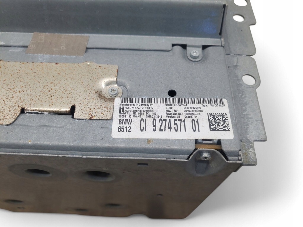 фото №8, Bmw 7 f01 f02 f03 f04 2012 панель / радиопроигрыватель cd/dvd/gps