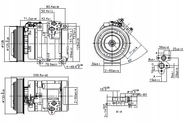 фото №2, Nissens компресор кондиціонера geely