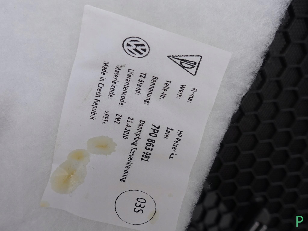 фото №14, Porsche cayenne 7p5 10-14 оббивка права задня