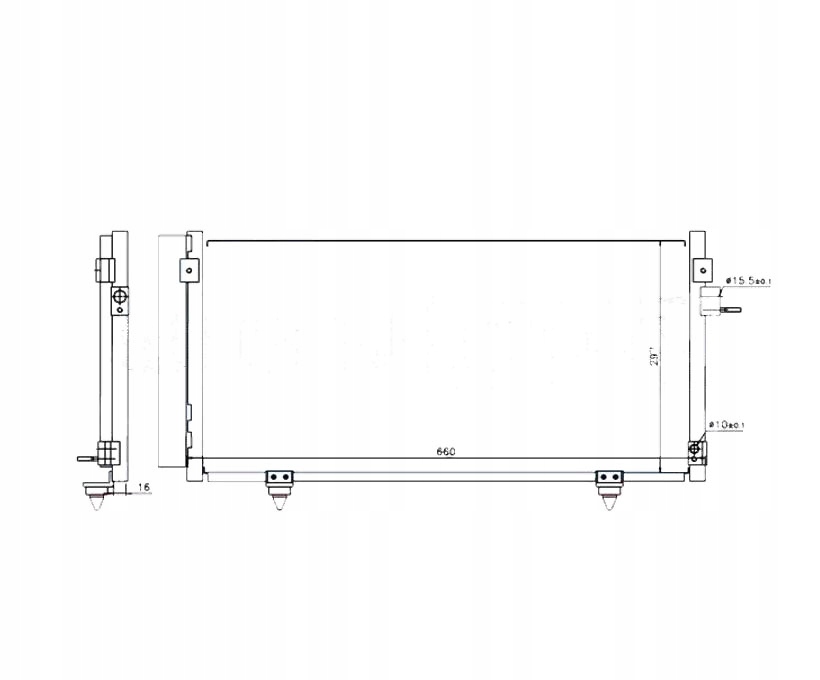 фото №1, Радиатор кондиционера subaru forester 09-