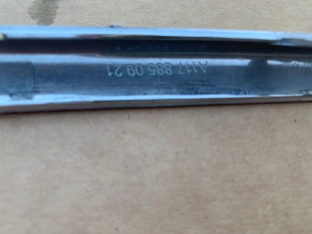 фото №4, Mercedes w117 cla хром молдинг решітка