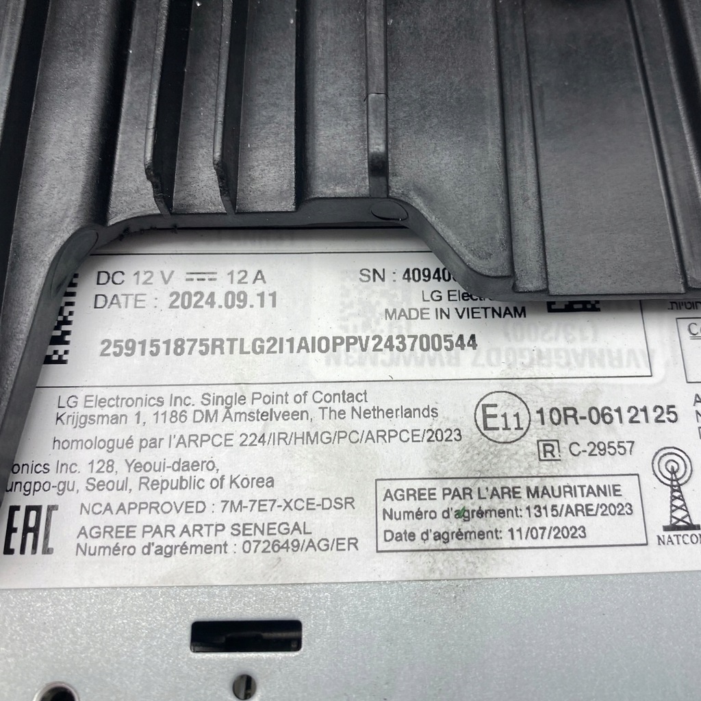 фото №13, Радіо мультимедійний dacia duster iii 259151875r