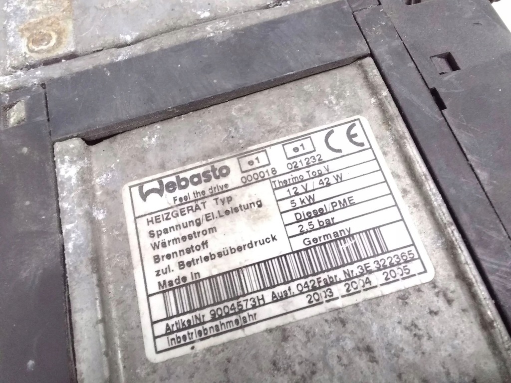 фото №7, Volkswagen touran i 2004 обігрівач стояночний webasto