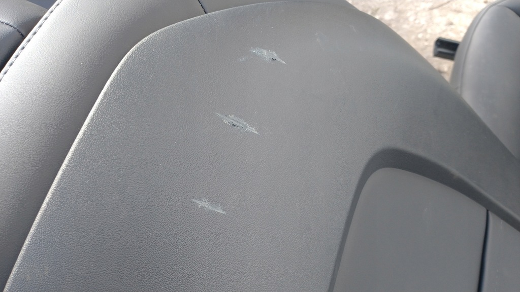 фото №12, Tesla model 3 сидіння заднє сидіння шкіра