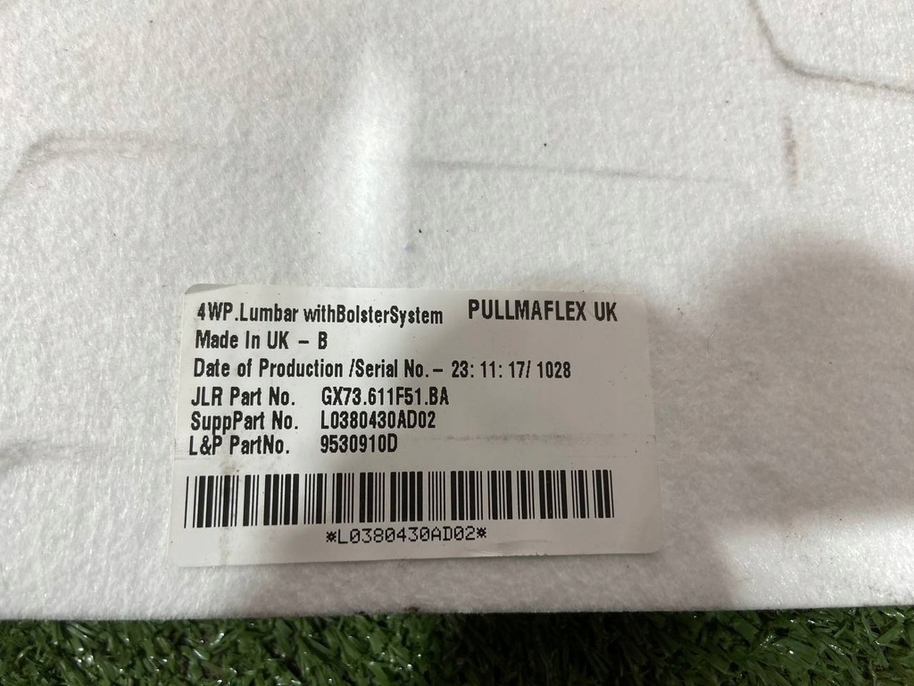 фото №8, Опора поясничный передний сиденье jaguar i-pace x590 gx73-611f51-ba