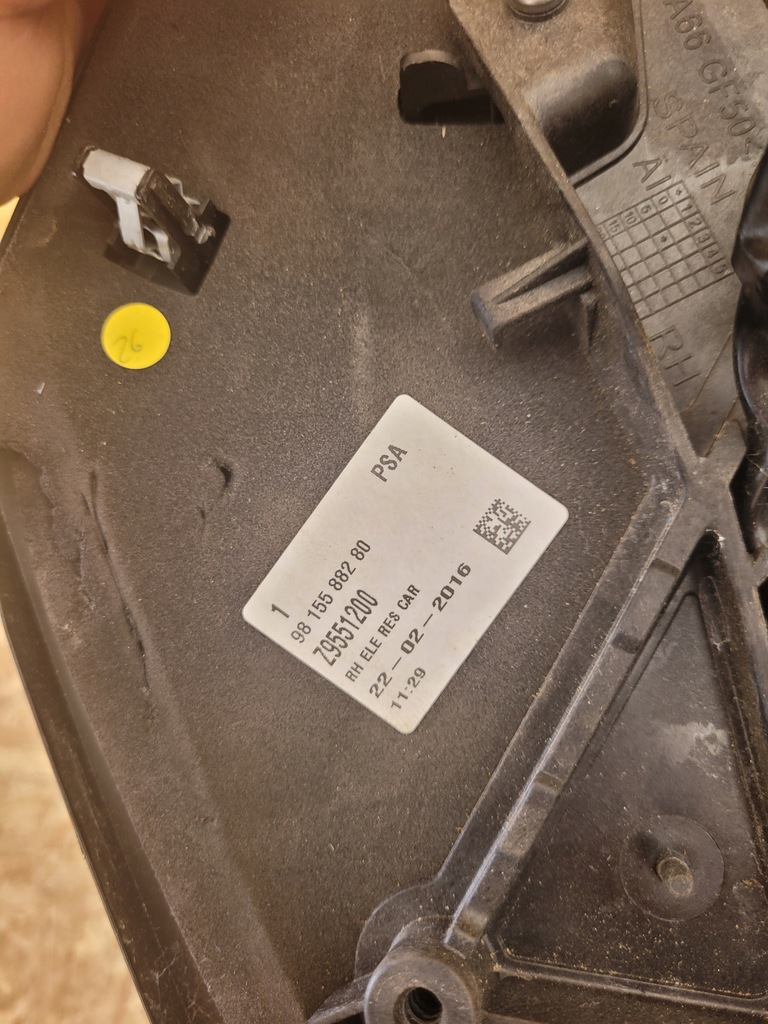 фото №6, Дзеркало зовнішнє праве expert jumpy proace iii