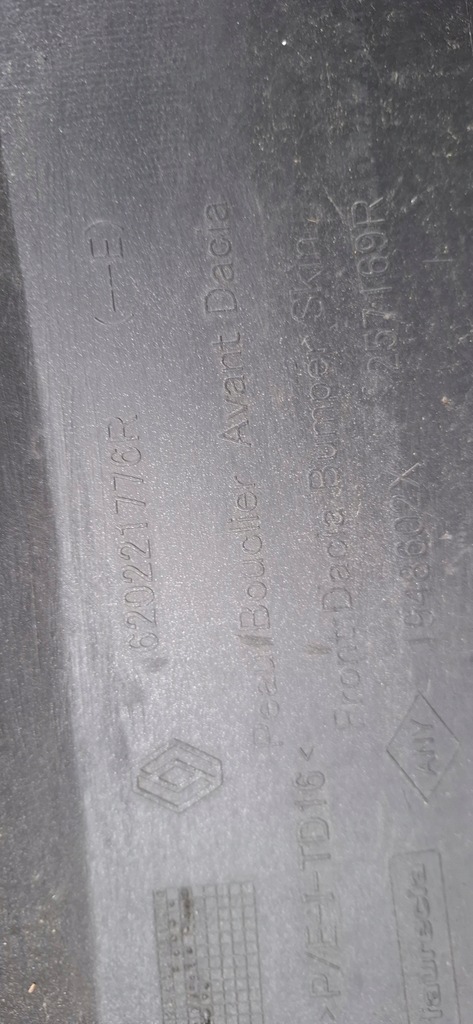 фото №14, Dacia duster ii 2017- бампер перед 620221776r