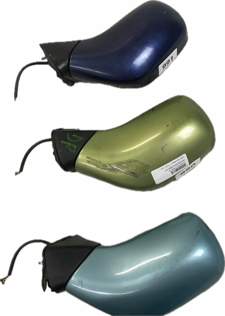 фото №8, Opel agila a 00-07r зеркало правое электрический 3 pin разные цвета