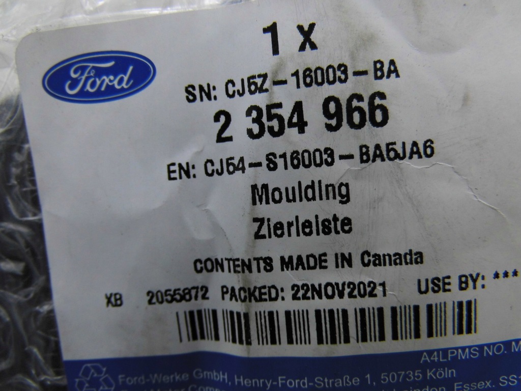 фото №16, Трикутник лівий молдинг przy дзеркало kuga mk2 2012-