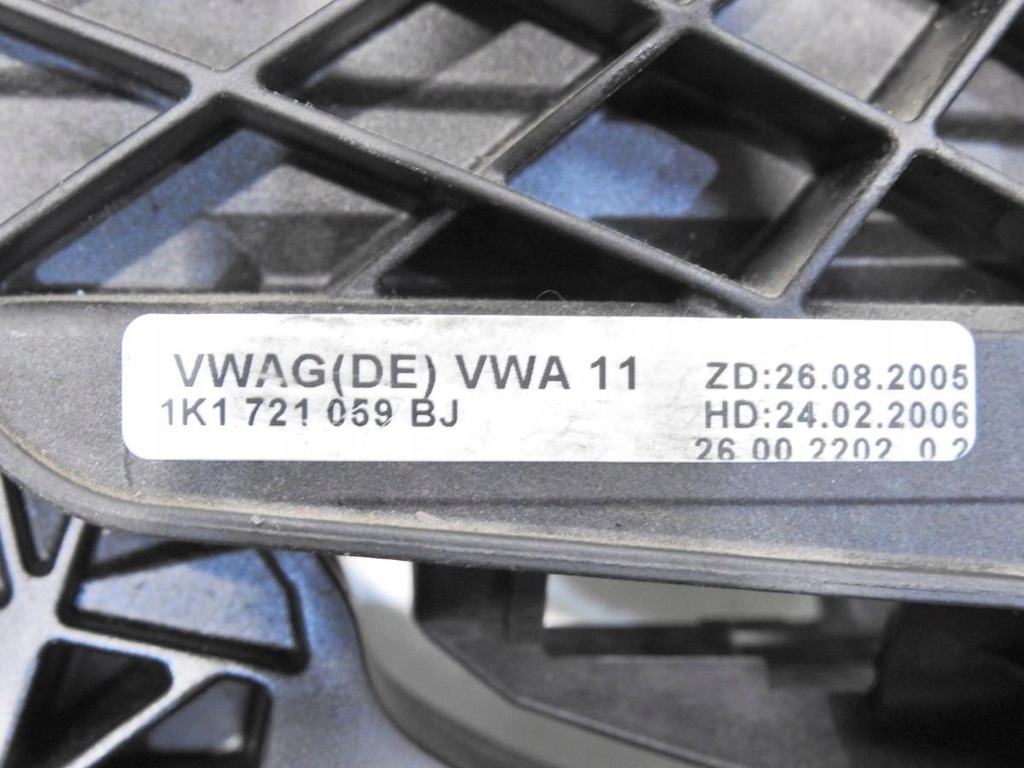 фото №6, Педаль сцепления vw golf v plus 1.9 tdi 1k1721059bj