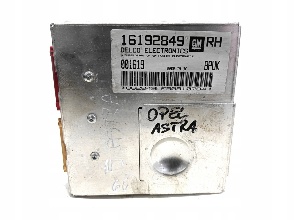 фото №1, Бортовий комп'ютер opel astra f 1.6 16192849