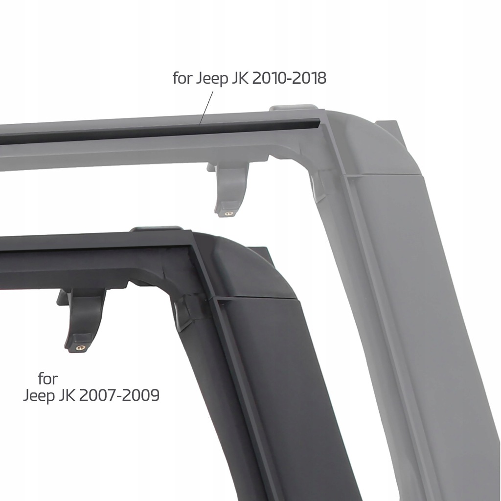 фото №5, Рамка пластиковая дверь правых wrangler jk 07-09